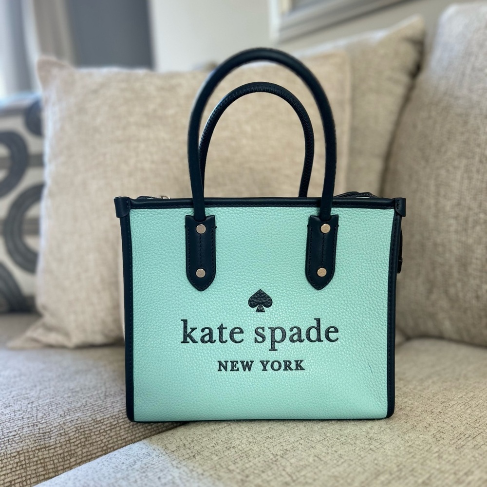 Kate Spade New York Ella mini tote in Poolside Blue